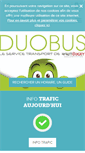 Mobile Screenshot of duobus.fr